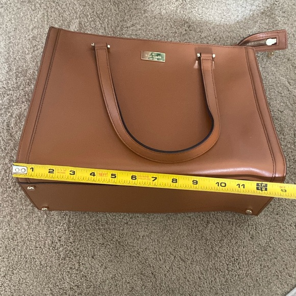 Kate Spade Brown Leather Tote - Picture 11 of 12